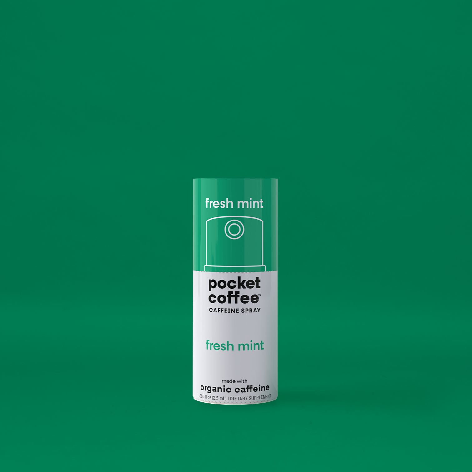 Pocket Coffee Caffeine Spray- Fresh Mint