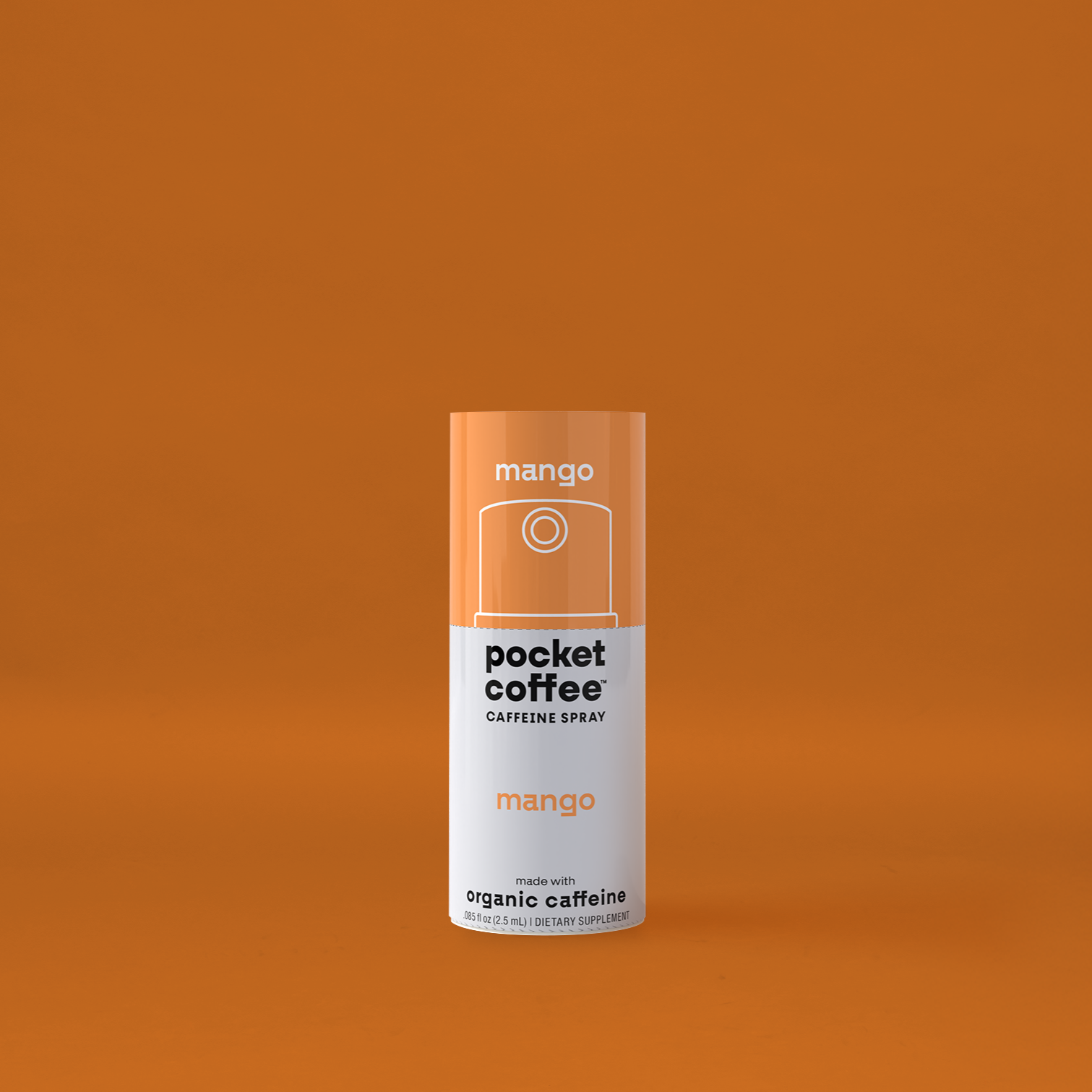 Pocket Coffee Caffeine Spray- Mango